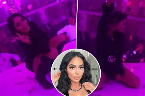 angelina jersey shore naked|'Jersey Shore' star Angelina Pivarnick dances onstage at strip club.